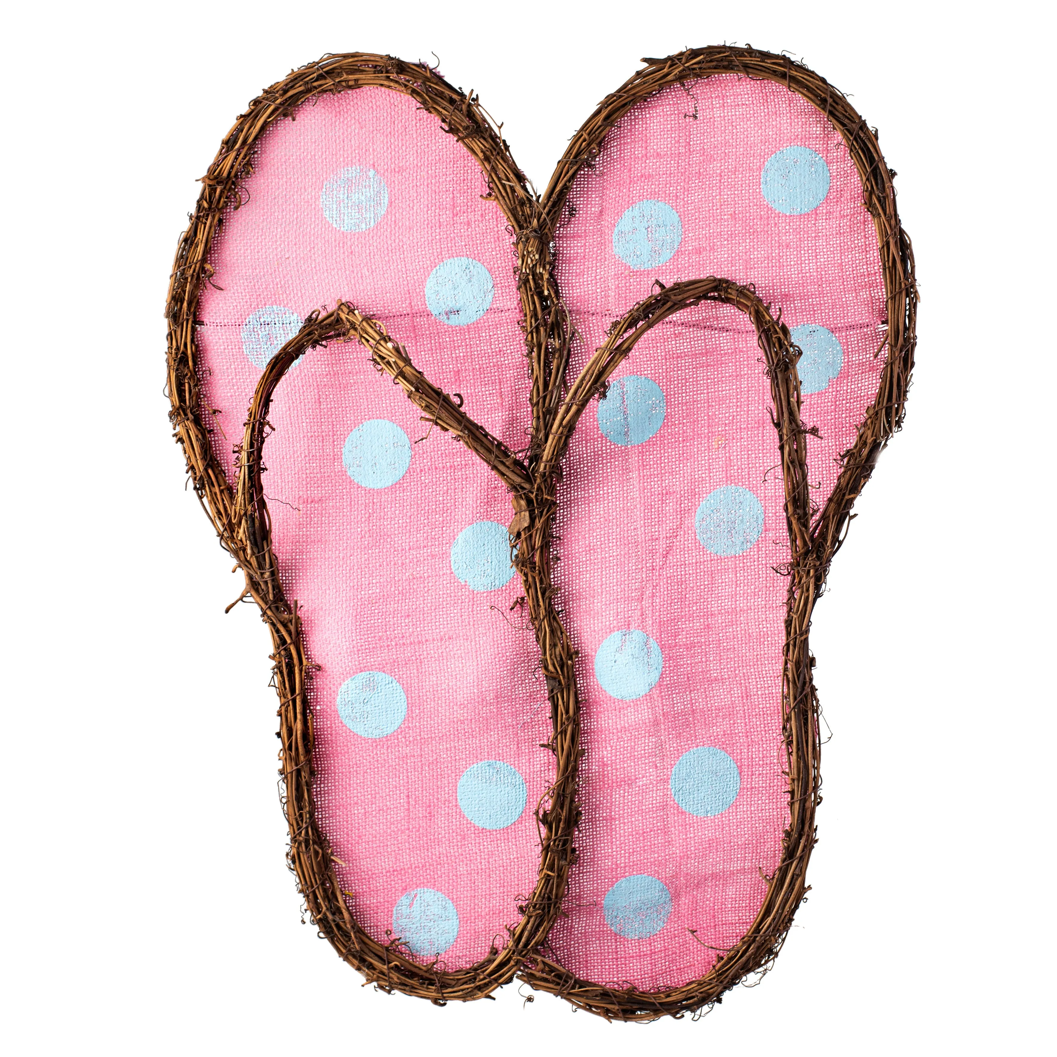22" Flip Flop Grapevine Hanger