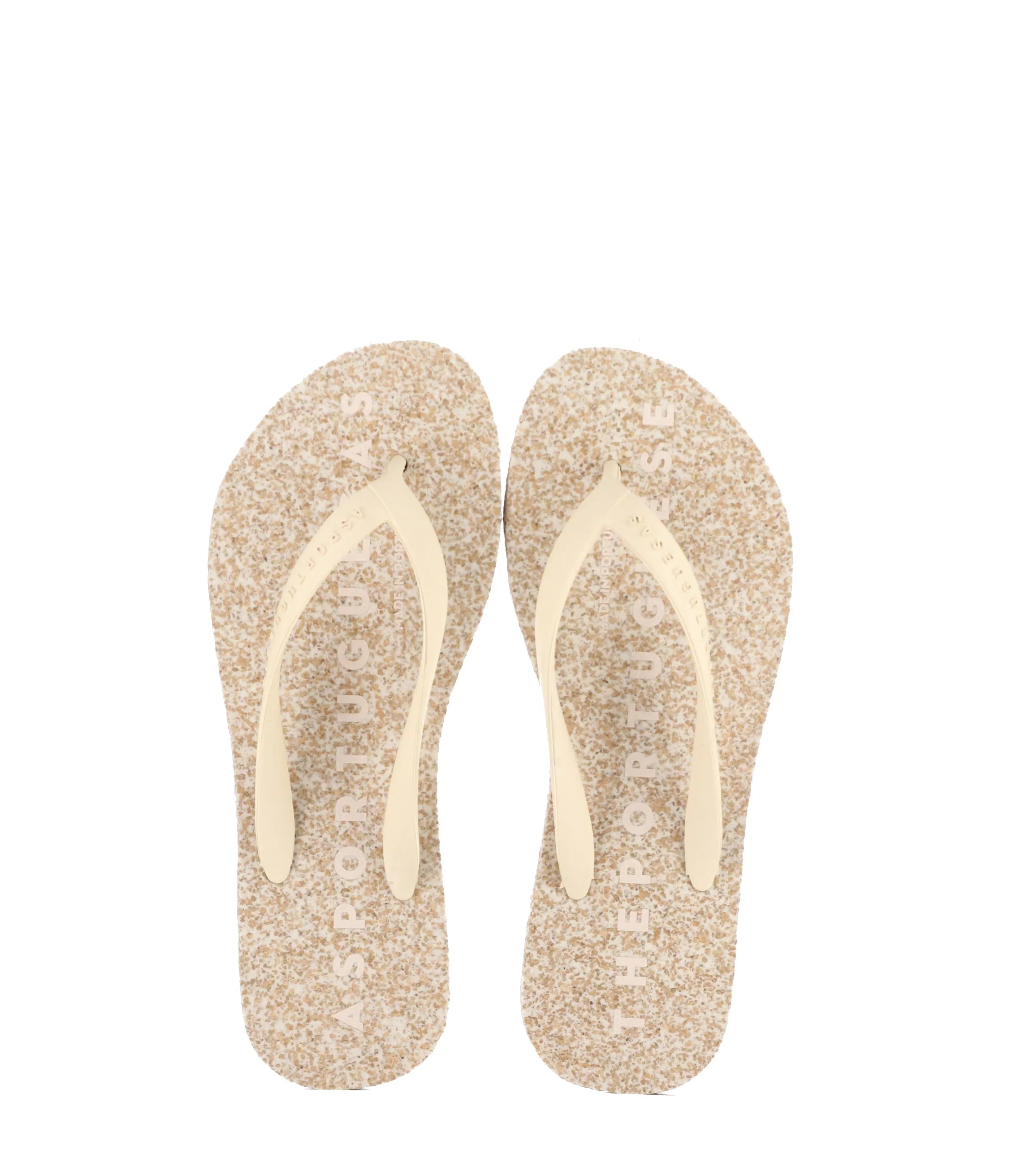 BASE019ASP MILKY/CREAM Beach Flip-Flops|BASE019ASP Tong de Plage in Beige