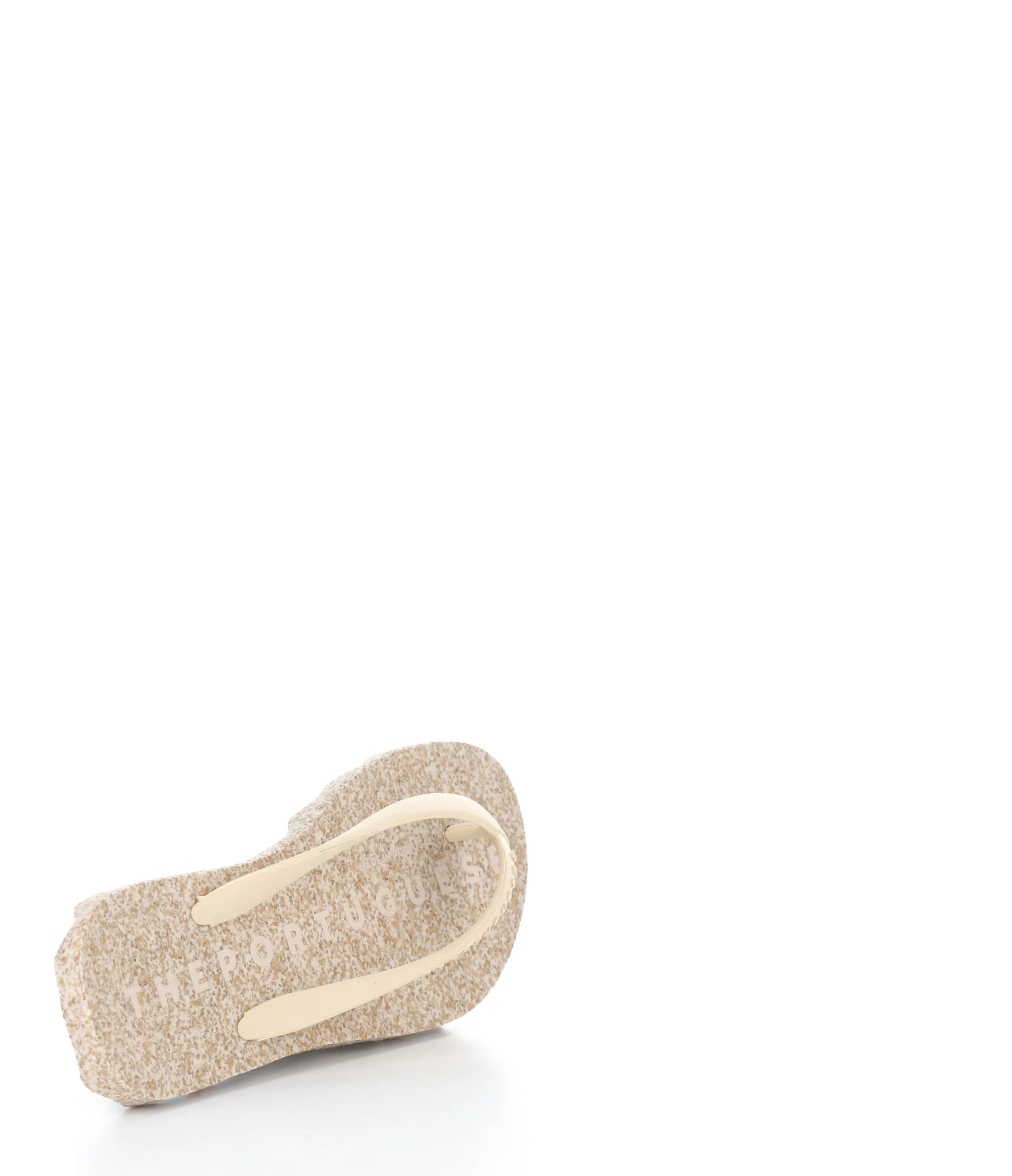 BASE019ASP MILKY/CREAM Beach Flip-Flops|BASE019ASP Tong de Plage in Beige