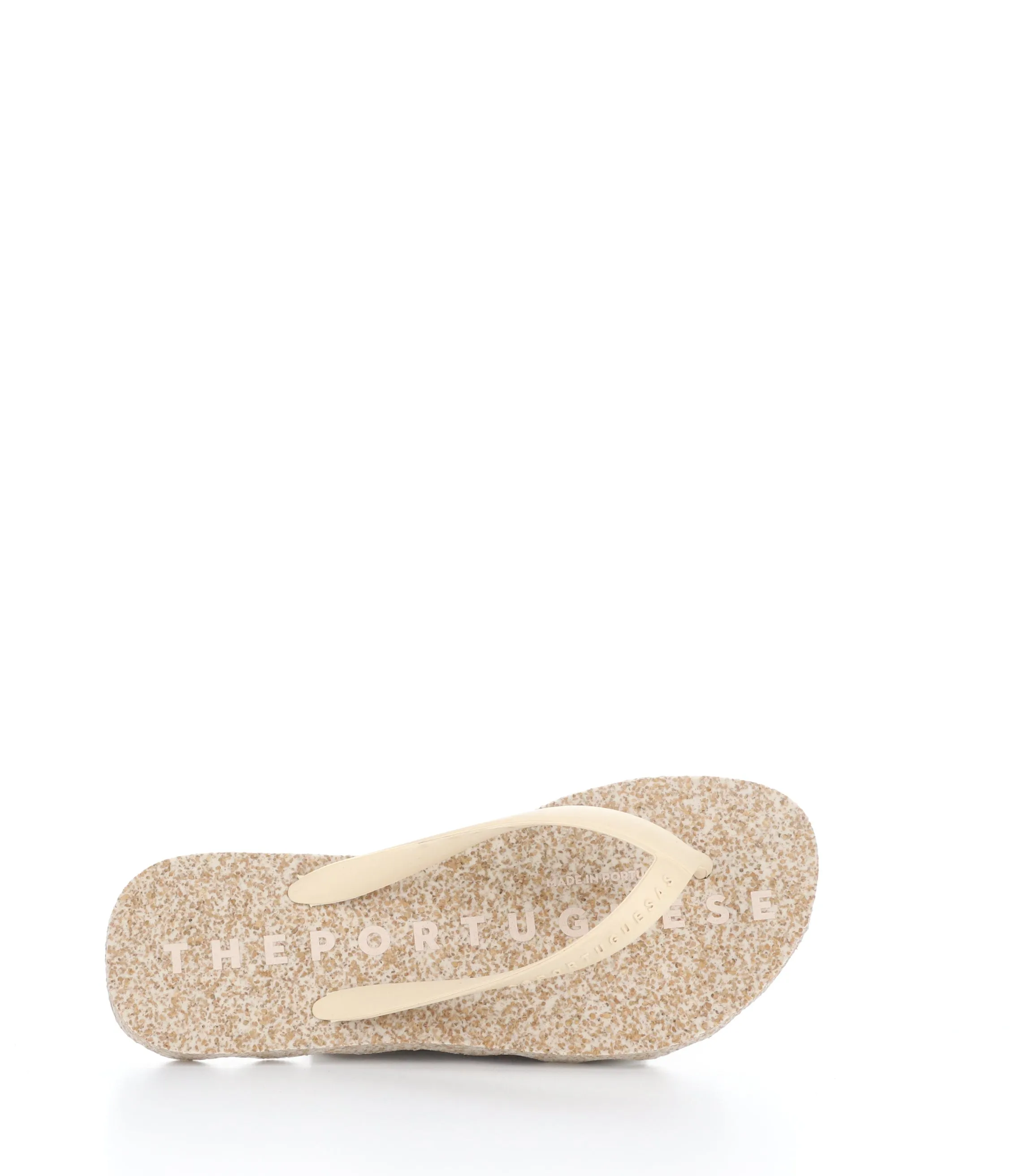 BASE019ASP MILKY/CREAM Beach Flip-Flops|BASE019ASP Tong de Plage in Beige