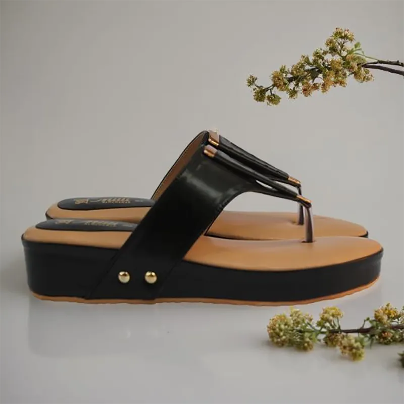 Black Formal Women Slippers