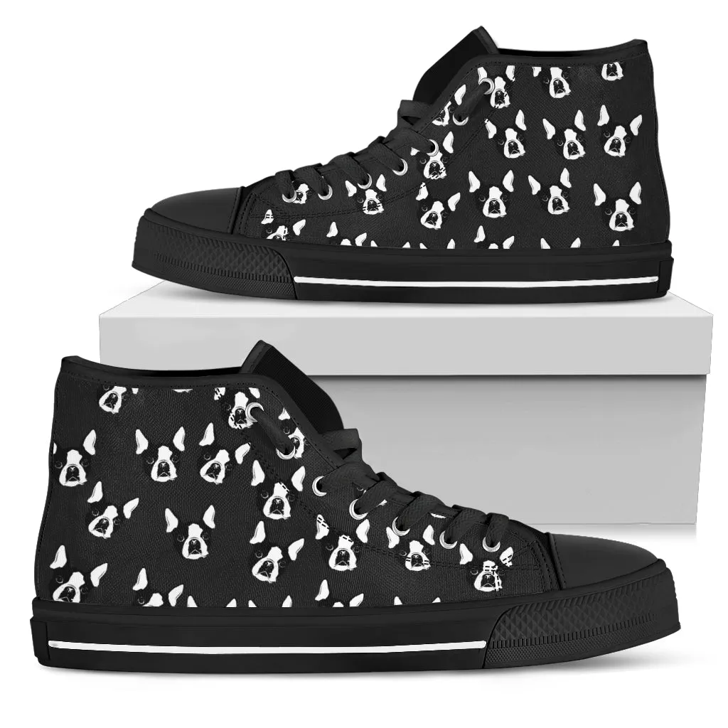 Boston Terrier Canvas Shoes