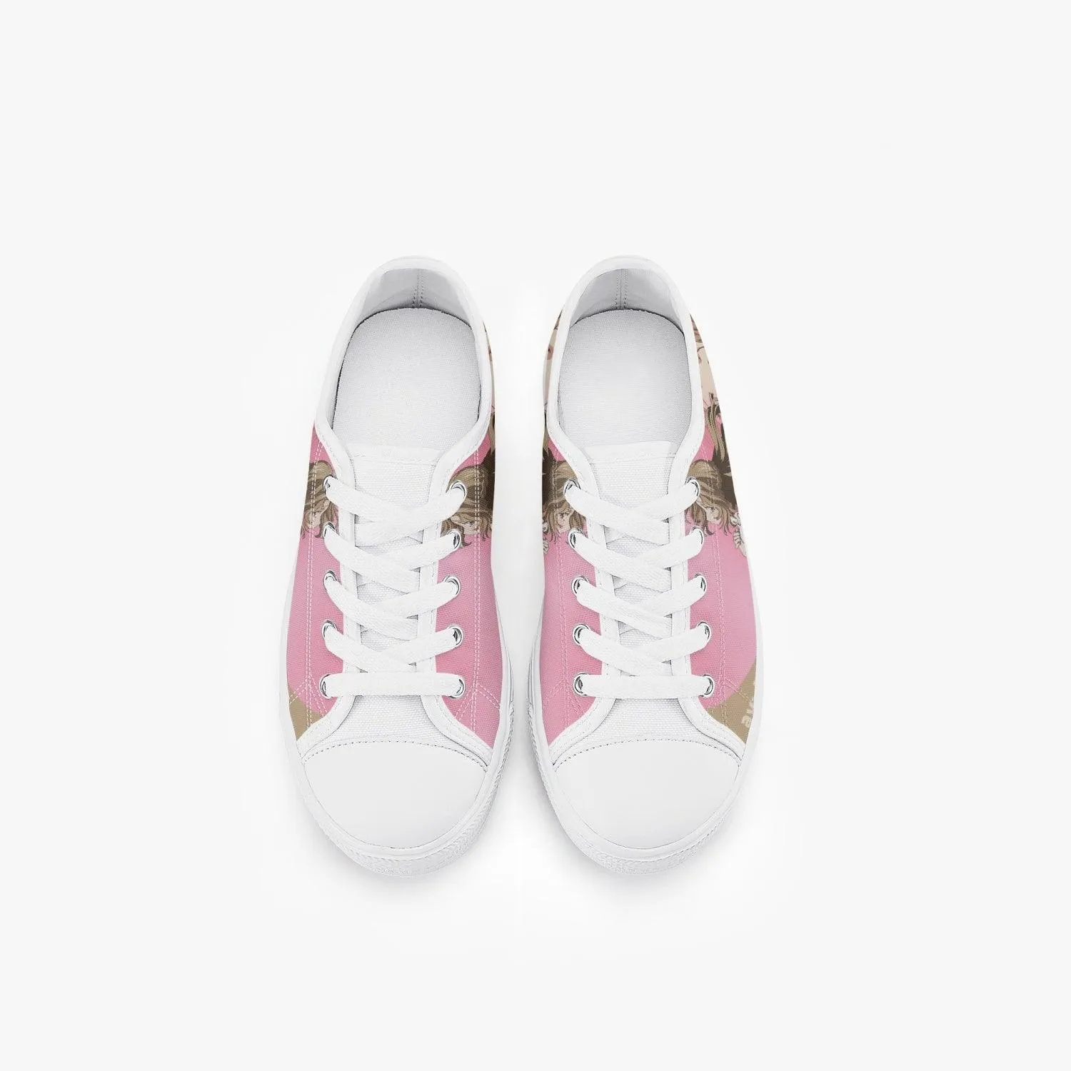 Code Geass Nunnally vi Britannia Kids A-Star Low Anime Shoes