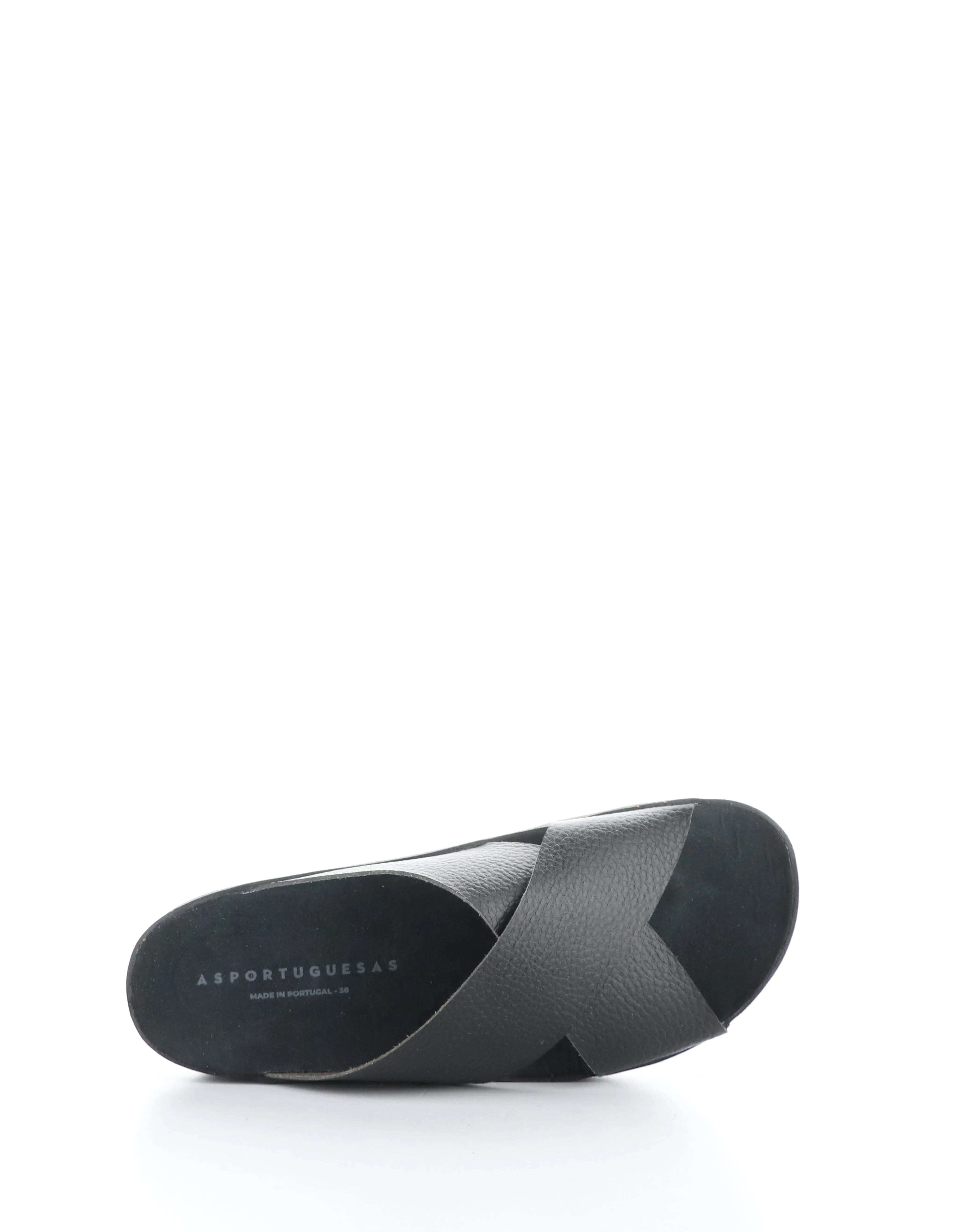 CROSS276ASP 000 BLACK Slip-on Sandals