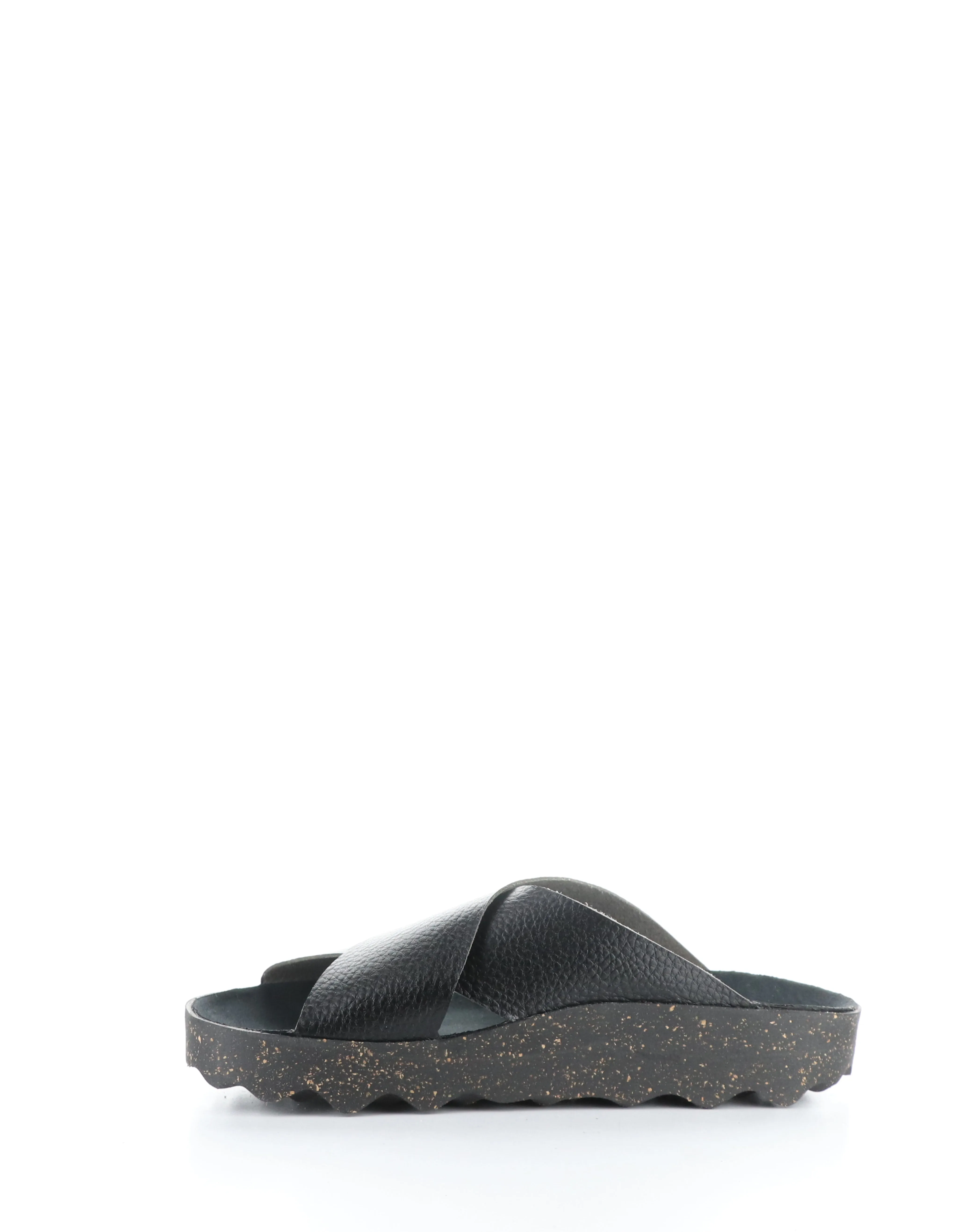 CROSS276ASP 000 BLACK Slip-on Sandals