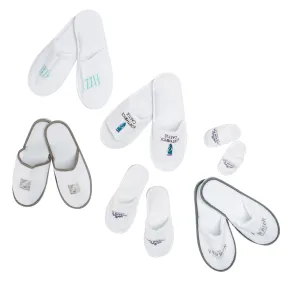 Embroidered or Printed Slippers (100)