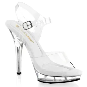 Fabulicious Lip 108 Womens 5 Inch Heel, Fitness Posing Competition Sandals