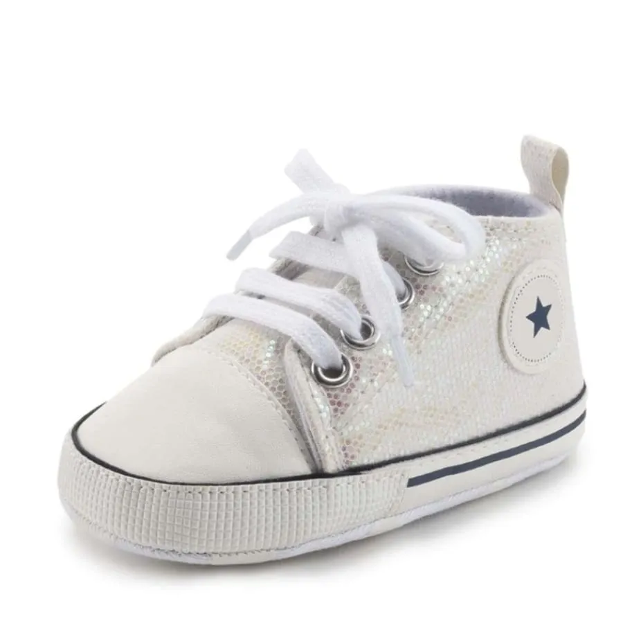Goo's Glitter Sneaker - Soft Pink