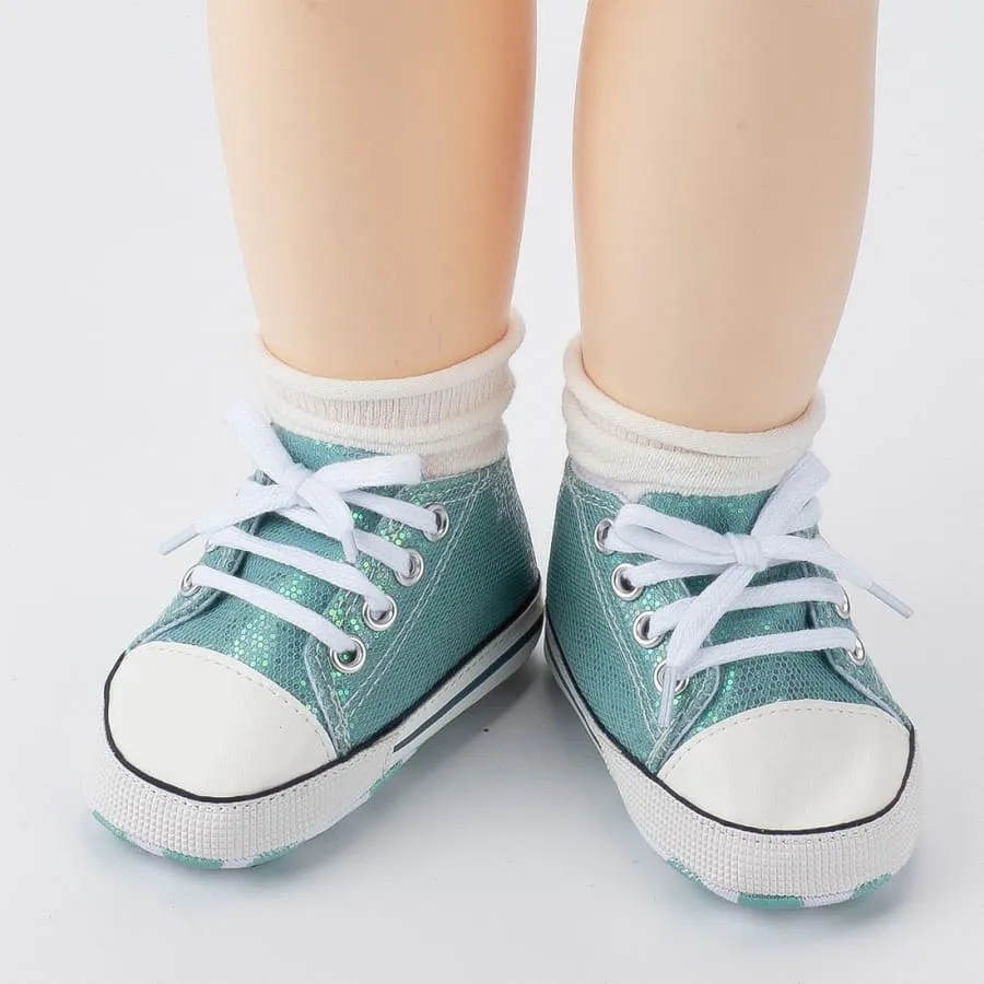 Goo's Glitter Sneaker - Soft Pink