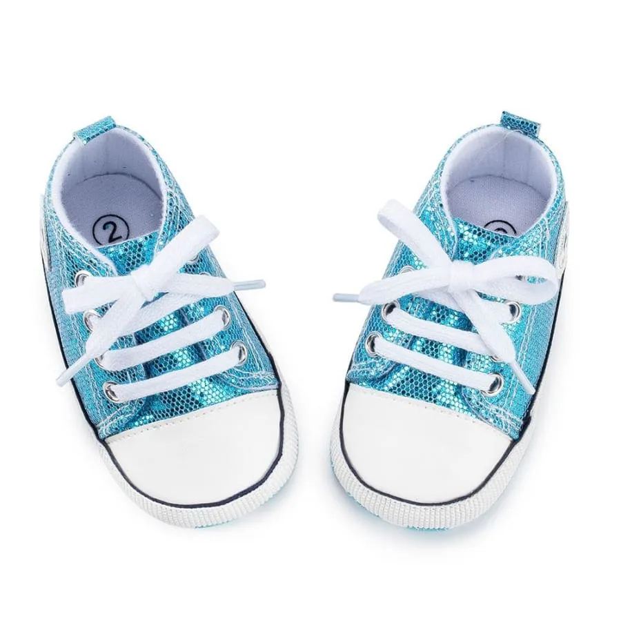 Goo's Glitter Sneaker - Soft Pink