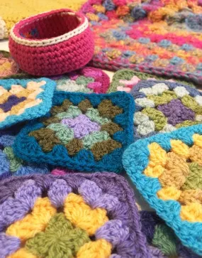 Granny Squares and Colour Theory Crochet Workshop | Chichester Sewing Courses