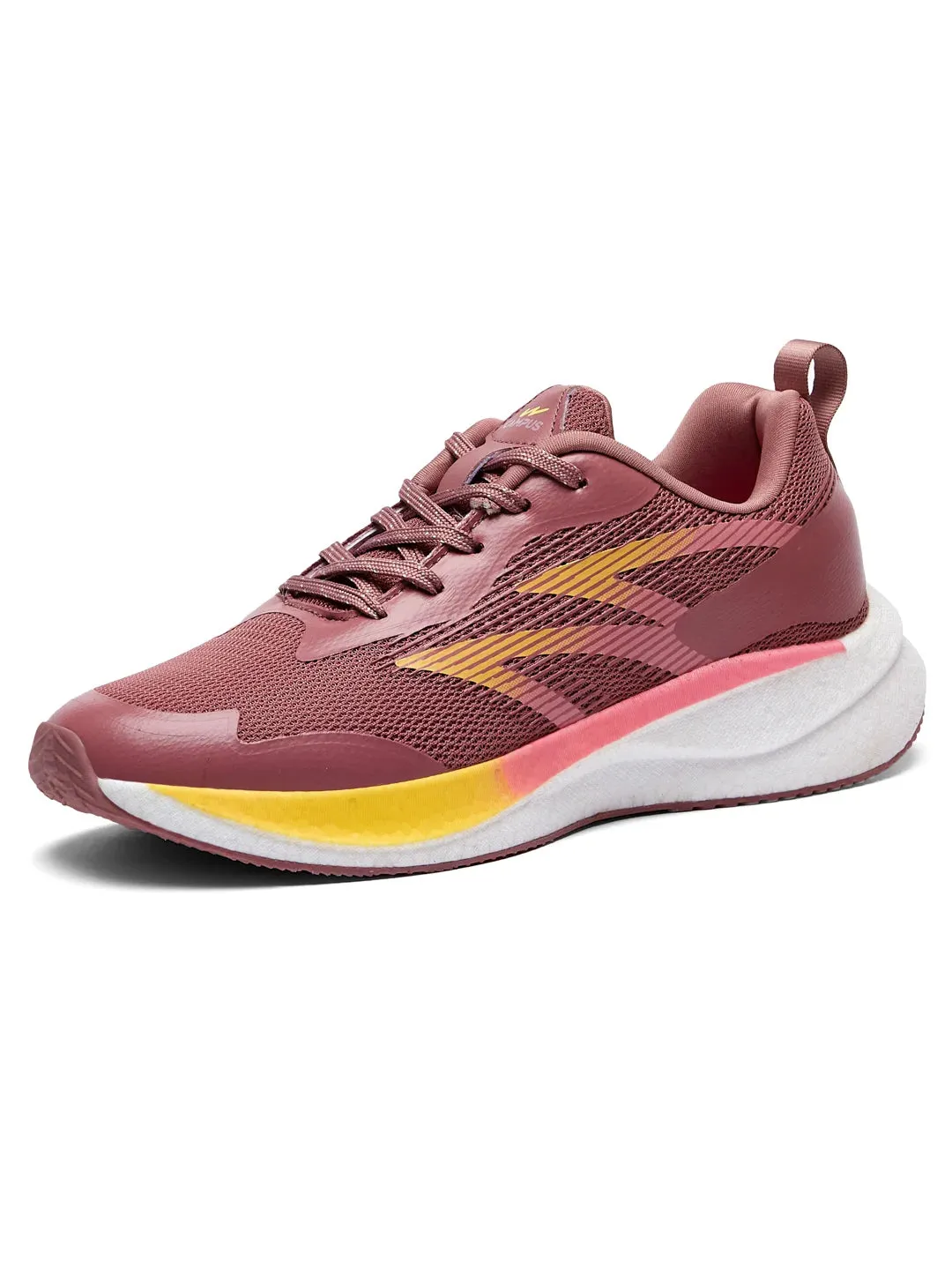HAZZLE Mauve Women's Running Shoes