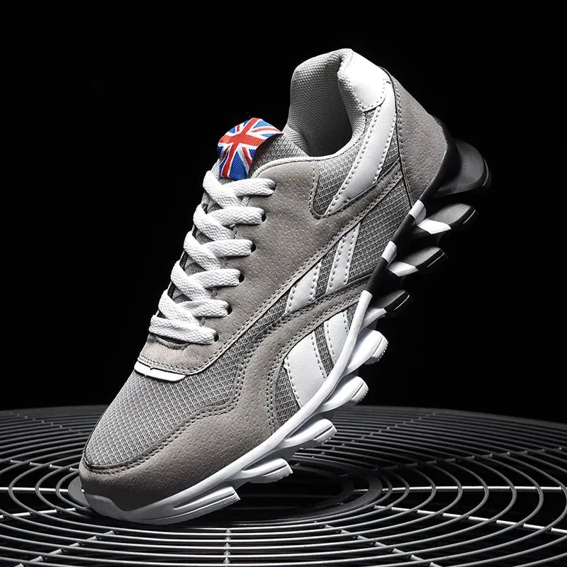 Light Breathable Lace Up Running Shoes for Men