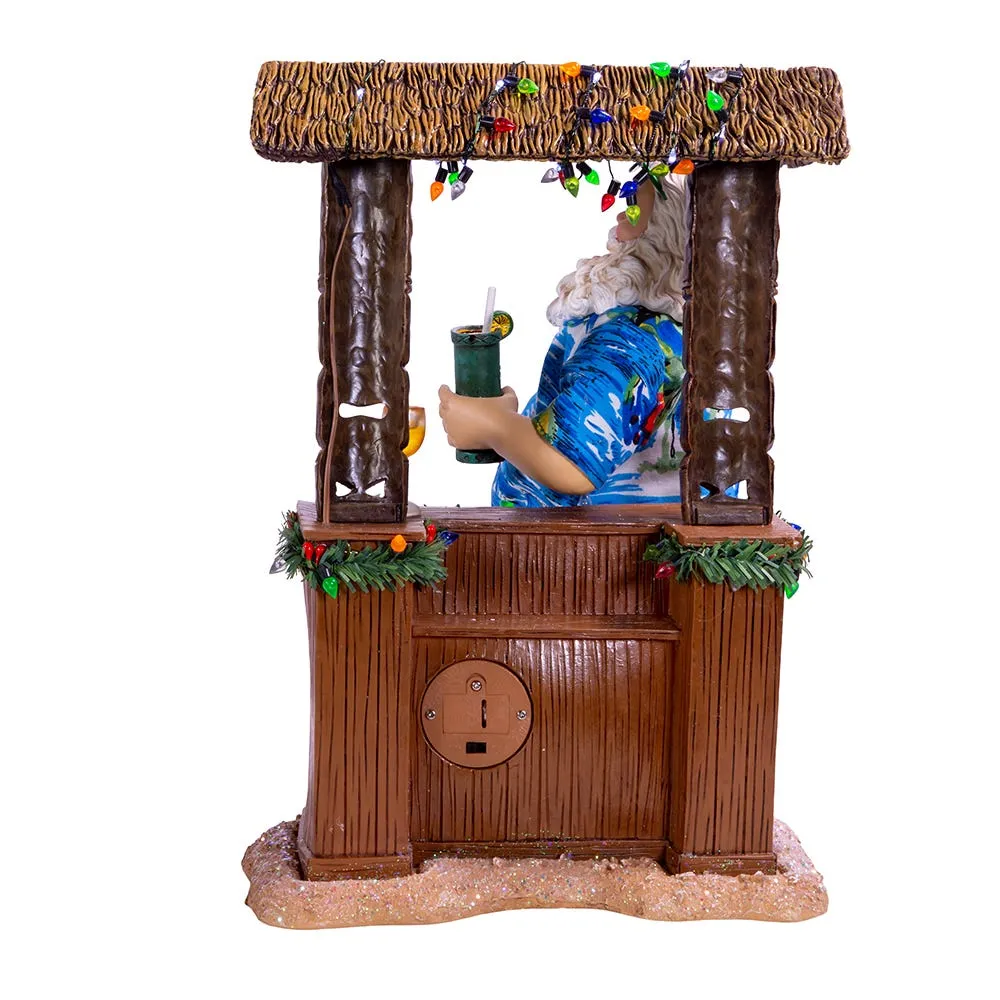 Light Up Beach Santa At The Tiki Bar