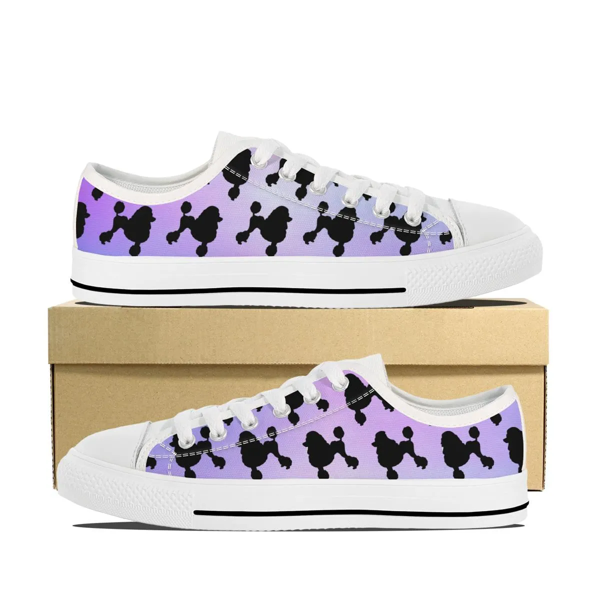 LILAC POODLE SHOES