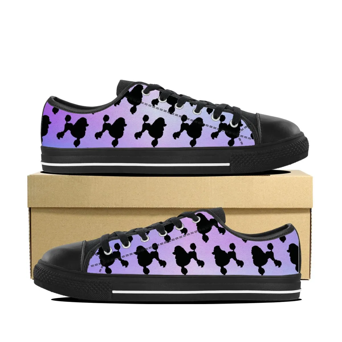 LILAC POODLE SHOES