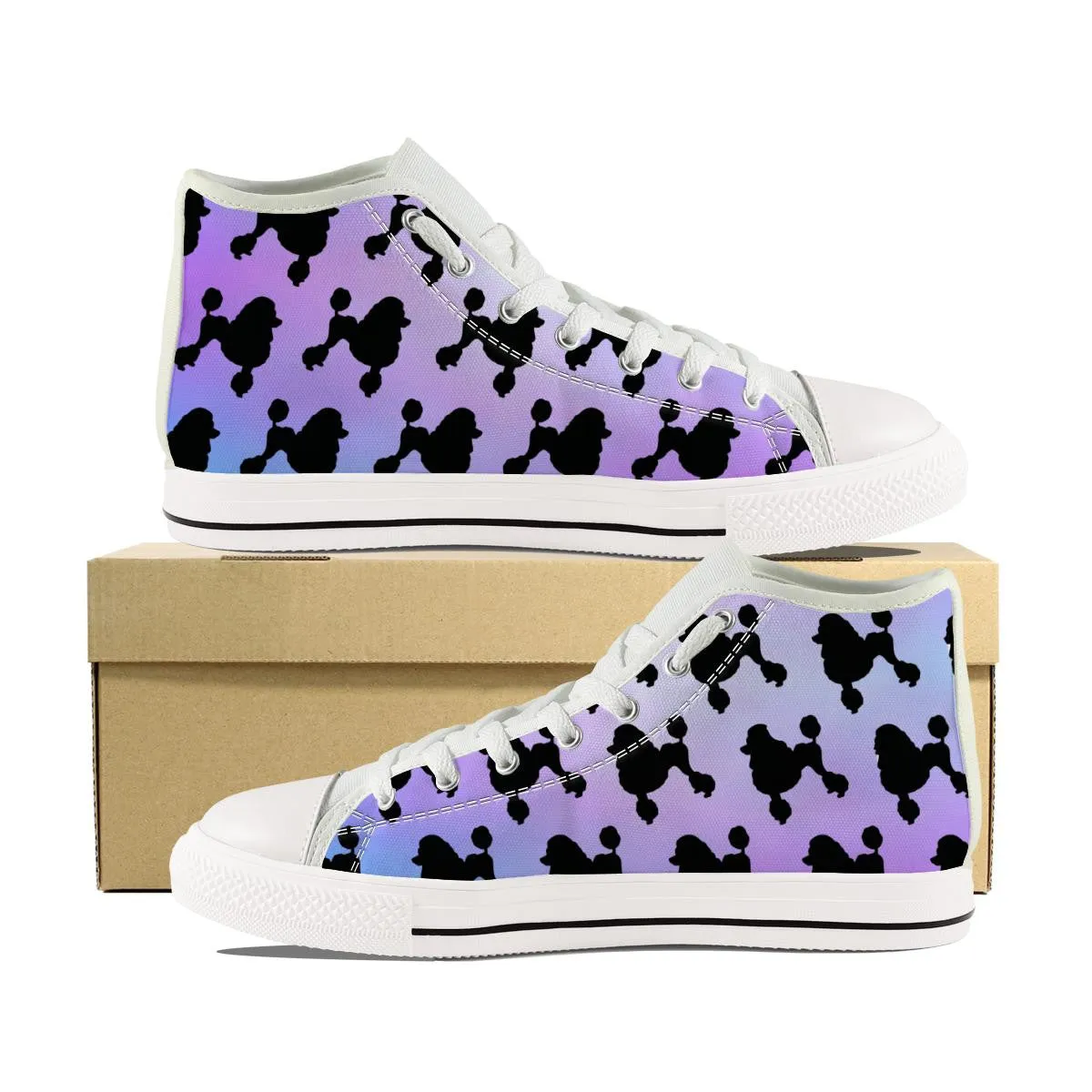 LILAC POODLE SHOES