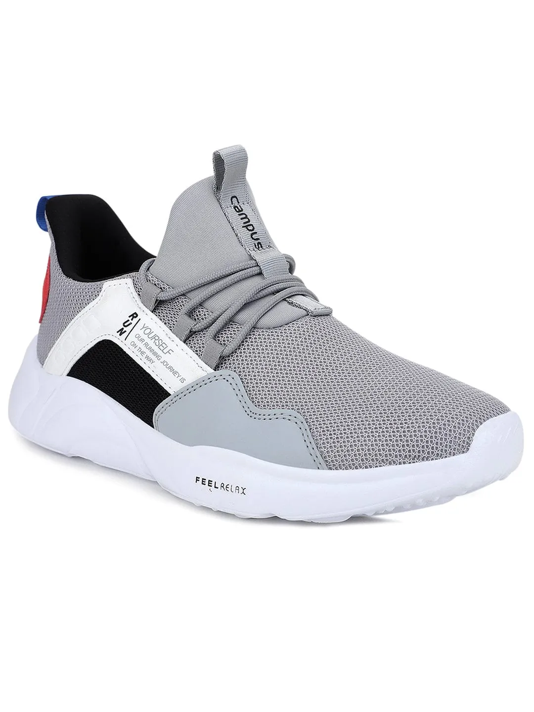 LUCIFER Grey Men's Running Shoes