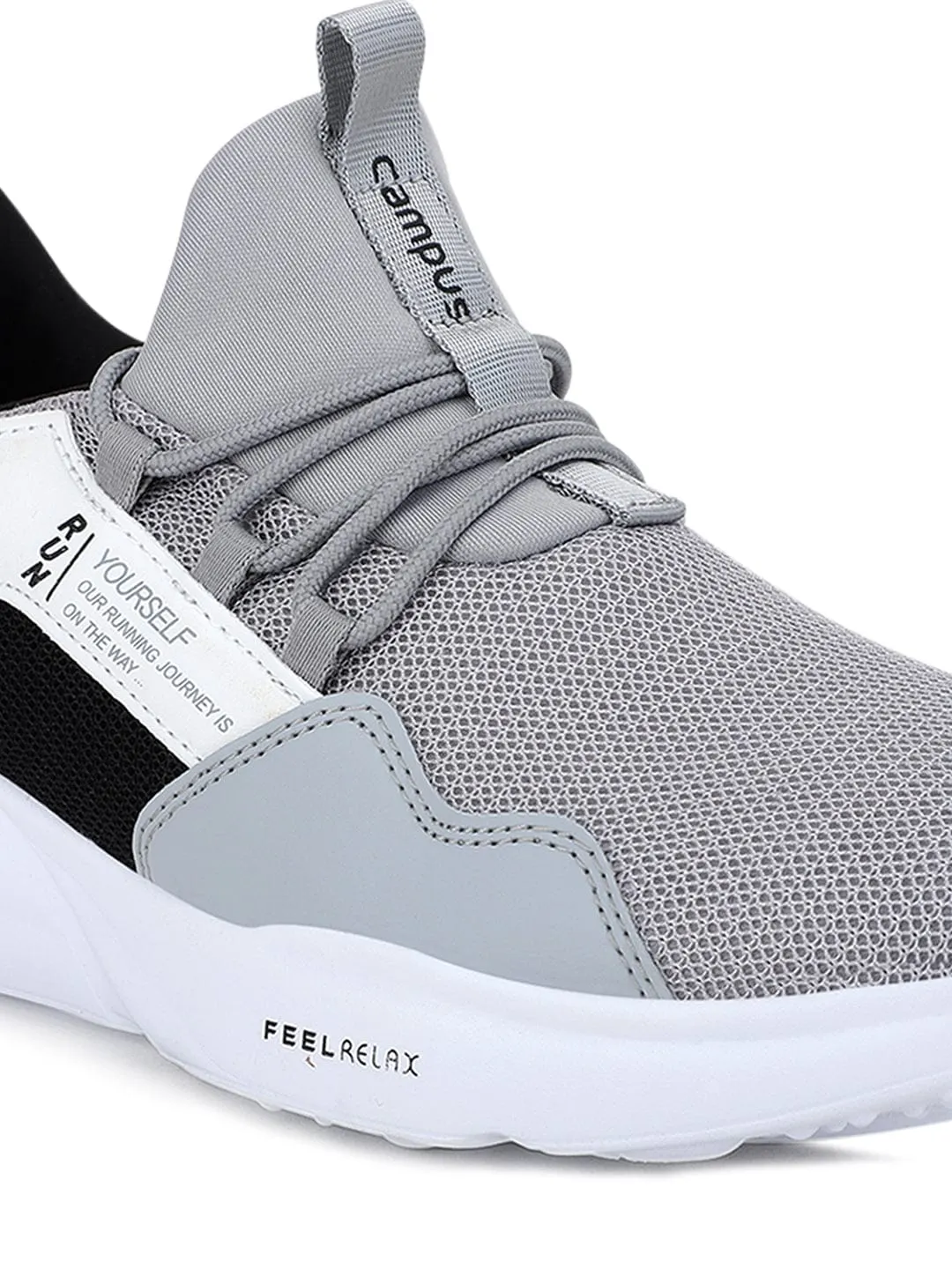 LUCIFER Grey Men's Running Shoes