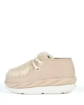 Mellow Wasa Shearling Sneaker | Cream
