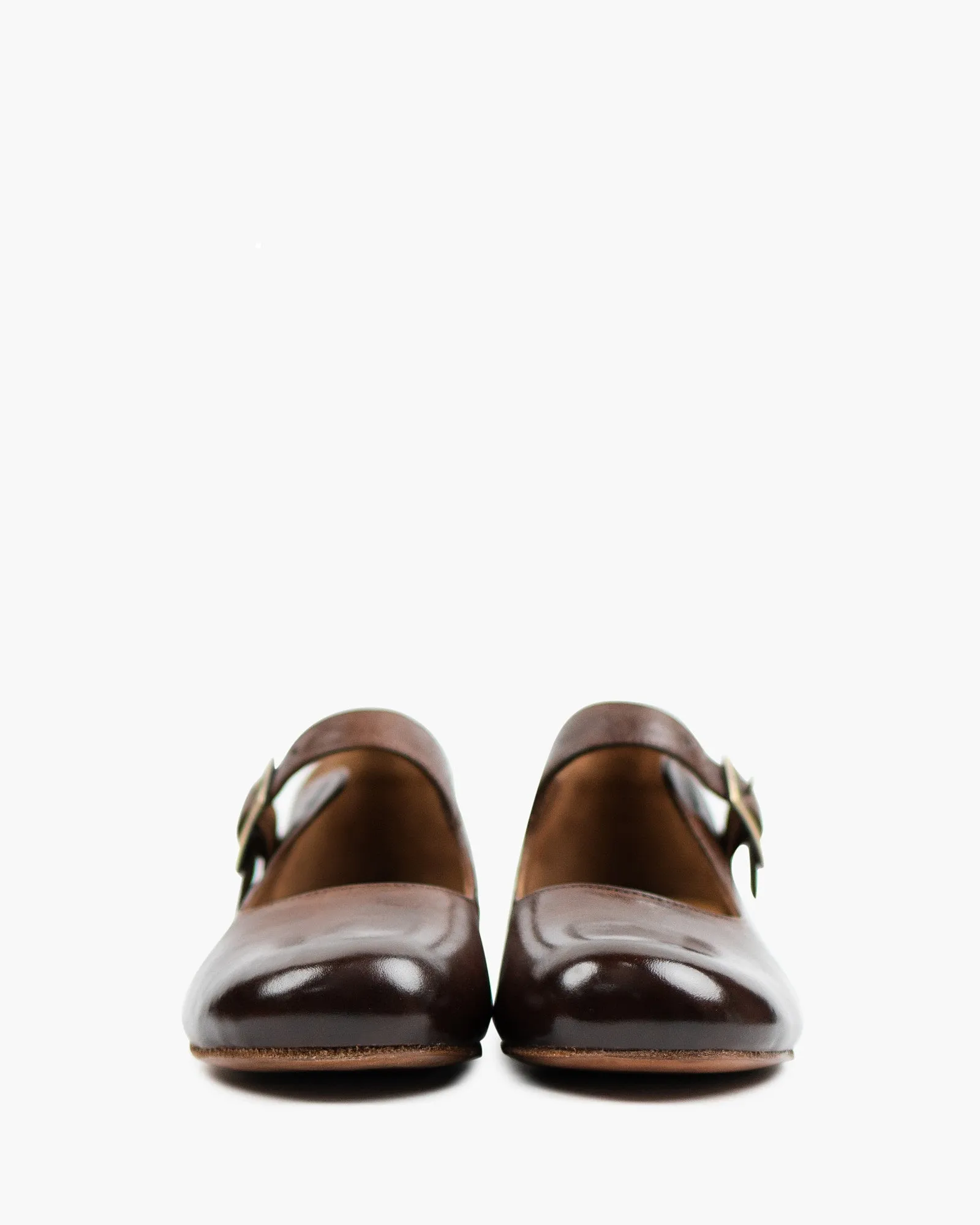 Mosa - Horsehide Mary Jane (Leather Sole)