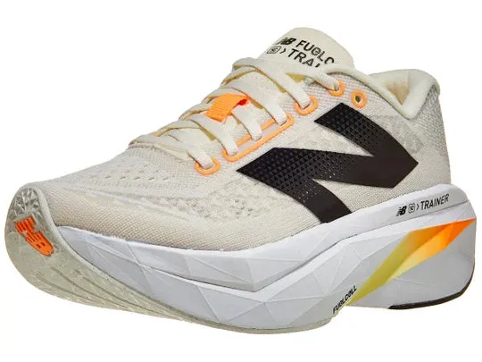 New Balance | FuelCell SuperComp Trainer v3 | Women's | Angora/Hot Mango/Black