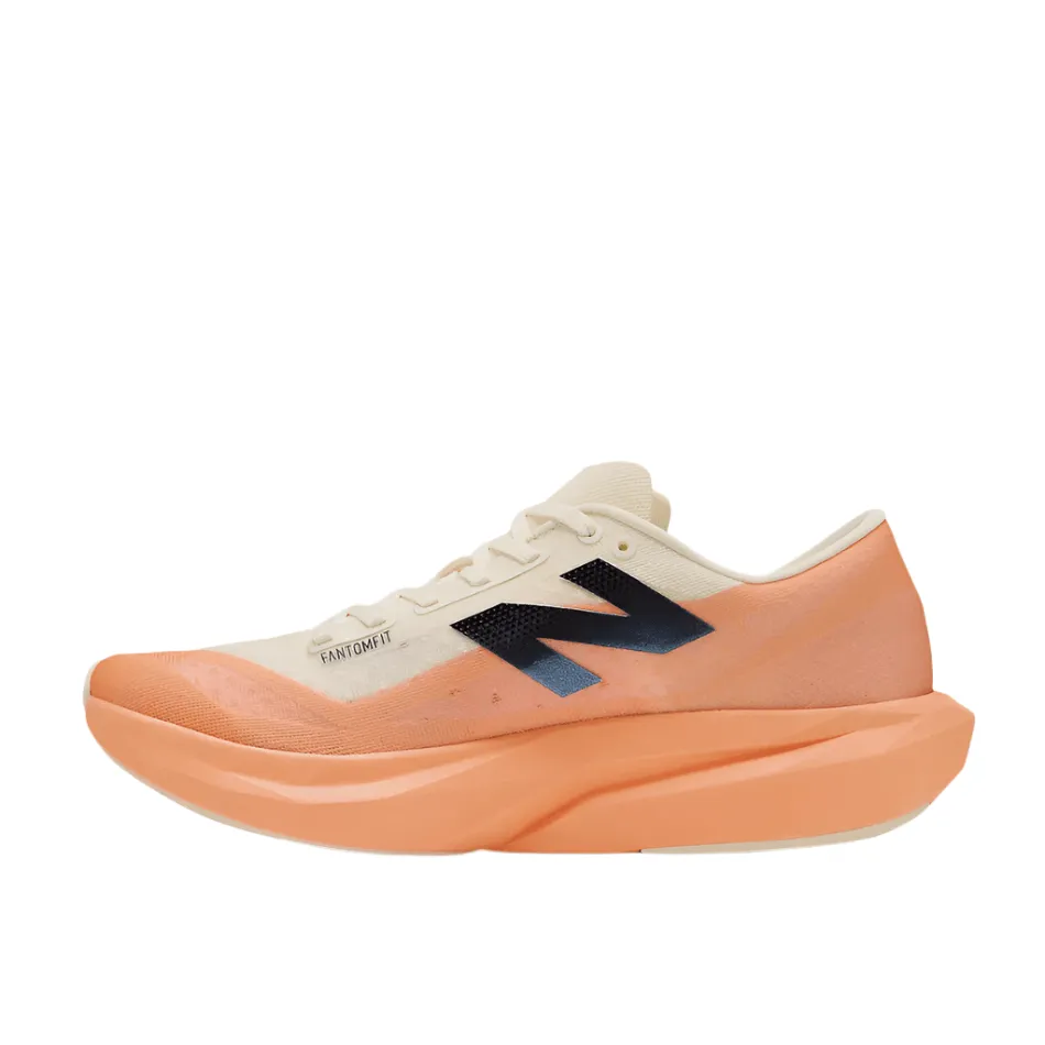 New Balance Men's FuelCell Rebel V4 Running Shoes in Hot Mango/Angora/Black SS25