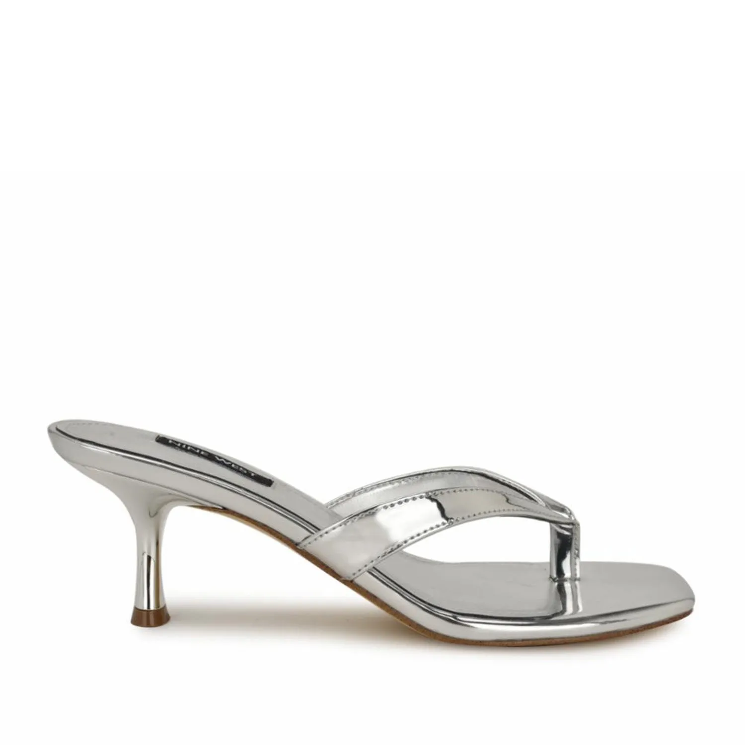 Nine West Women's Andela3 Silver M