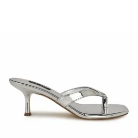 Nine West Women's Andela3 Silver M