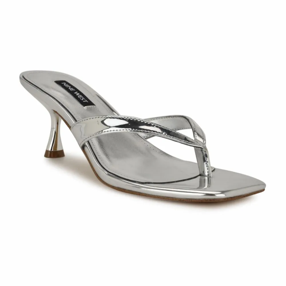 Nine West Women's Andela3 Silver M
