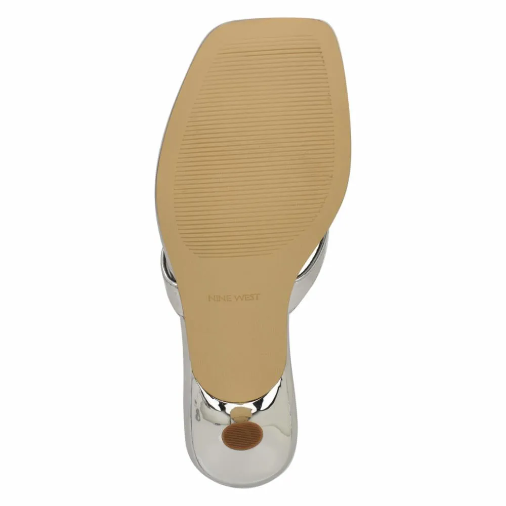 Nine West Women's Andela3 Silver M
