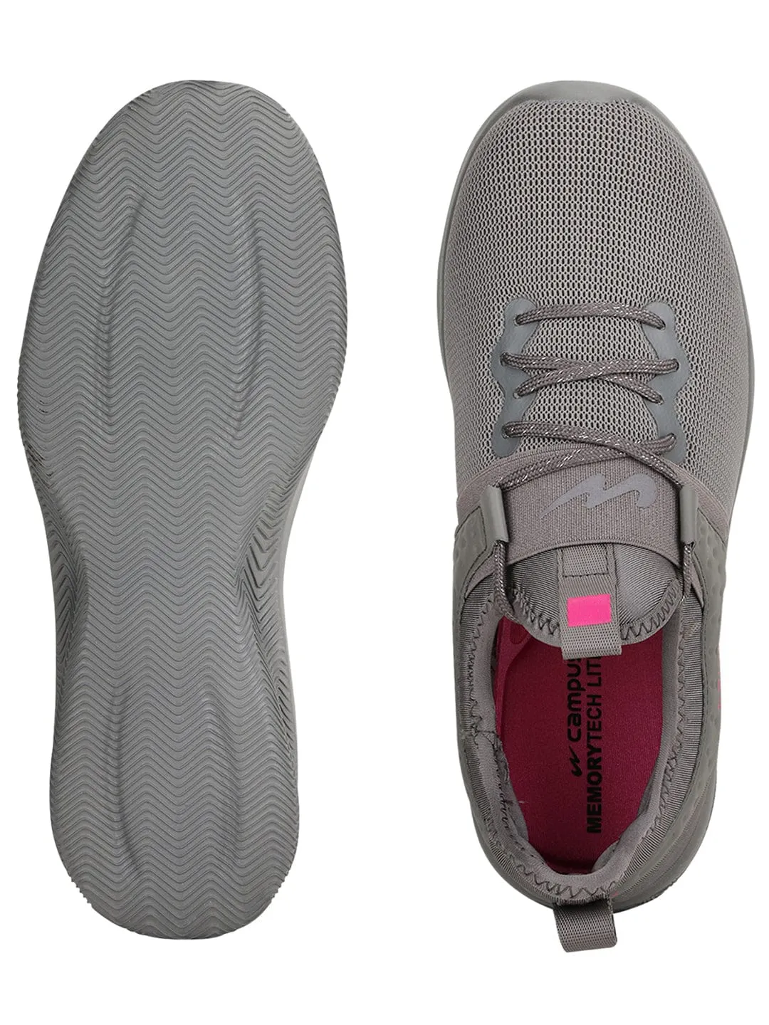 SHERRY Grey Women's Walking Shoes