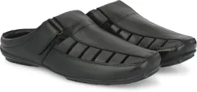 SHOE BLATE Men's Shoe Style Roman Sandal with Buckle Strap