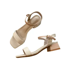 Simple Fashionable Heel Sandals