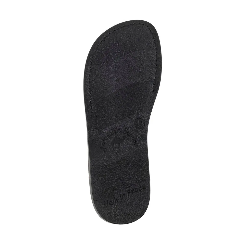 The Good Shepherd - Leather Toe Loop Slide | Tan