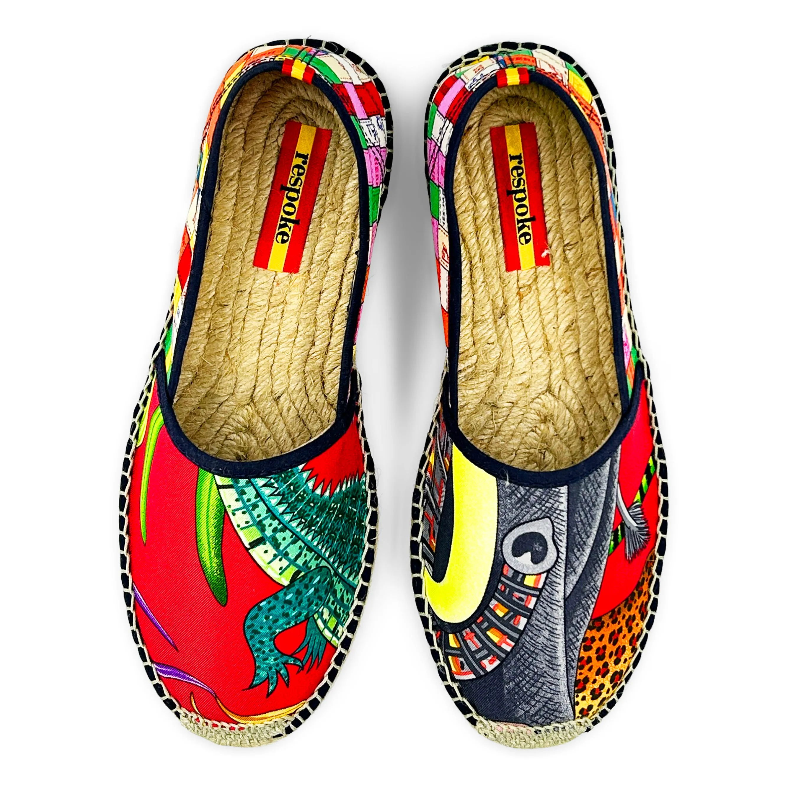 ZAMBEZE CARRE Multi Classic Espadrilles