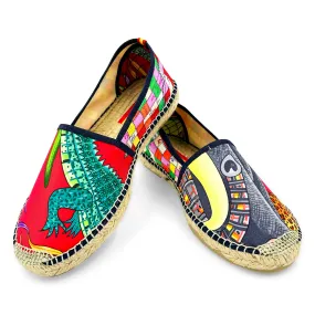 ZAMBEZE CARRE Multi Classic Espadrilles